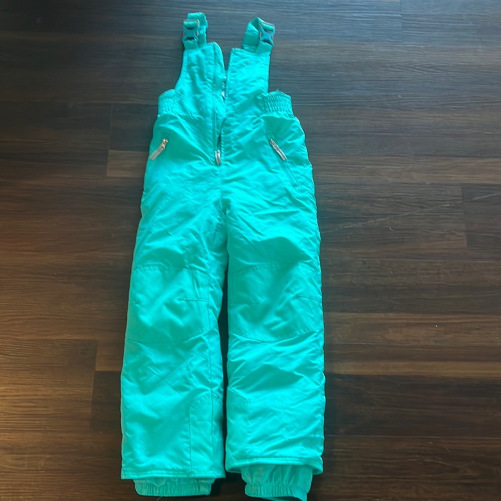 Girls snow bibs size 6-6x